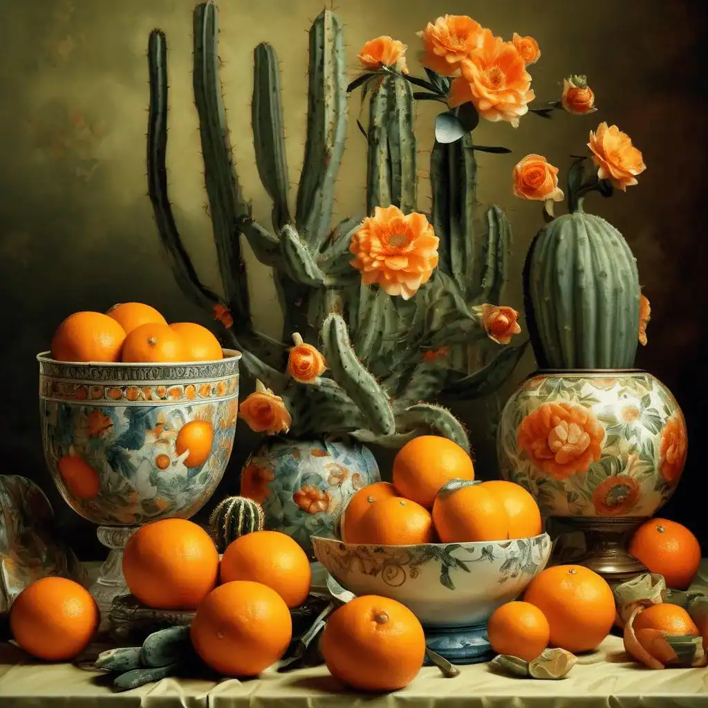 Oranges and Cactus – Istvan Ilosvai Varga